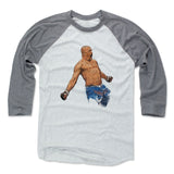 Mens Baseball T-Shirt Heather Gray / Ash