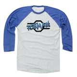 Mens Baseball T-Shirt Royal / Ash