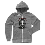 Mens Zip Hoodie Heather Gray