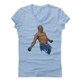 Womens Women's V-Neck Baby Blue