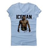 Womens Women's V-Neck Baby Blue