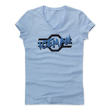 Womens Women's V-Neck Baby Blue