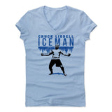 Womens Women's V-Neck Baby Blue