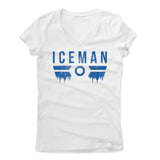 Womens Women's V-Neck White