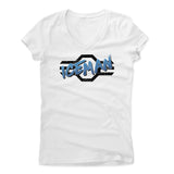 Womens Women's V-Neck White